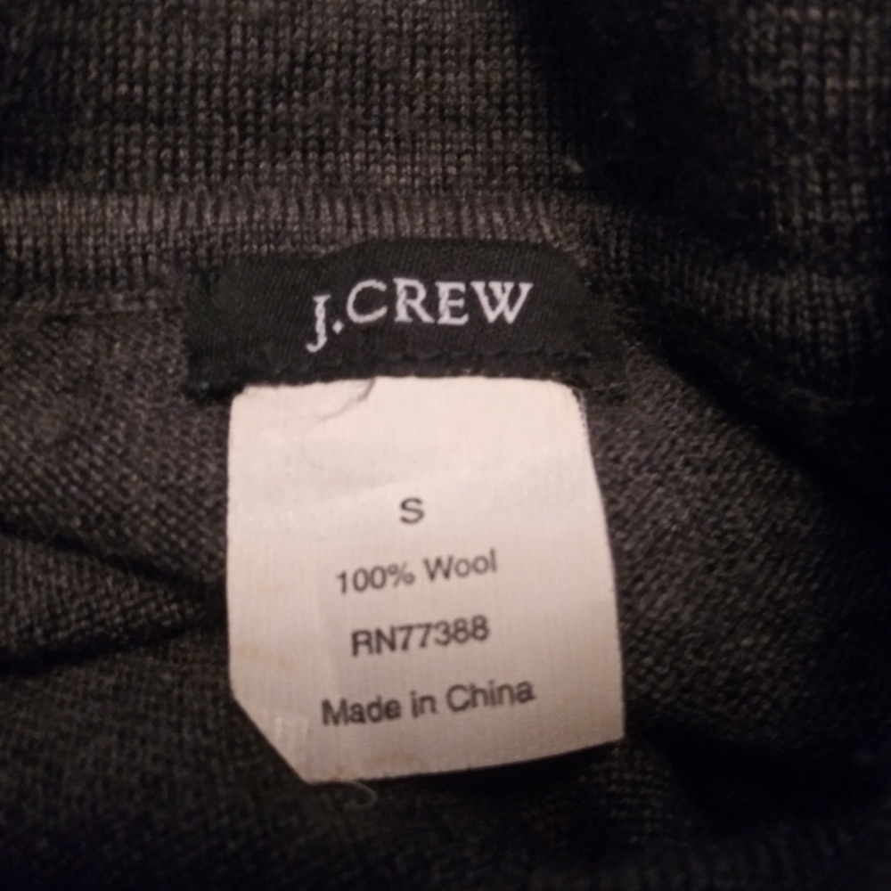 J. Crew 100% Wool Knit Dress, Size Small - Picture 7 of 7